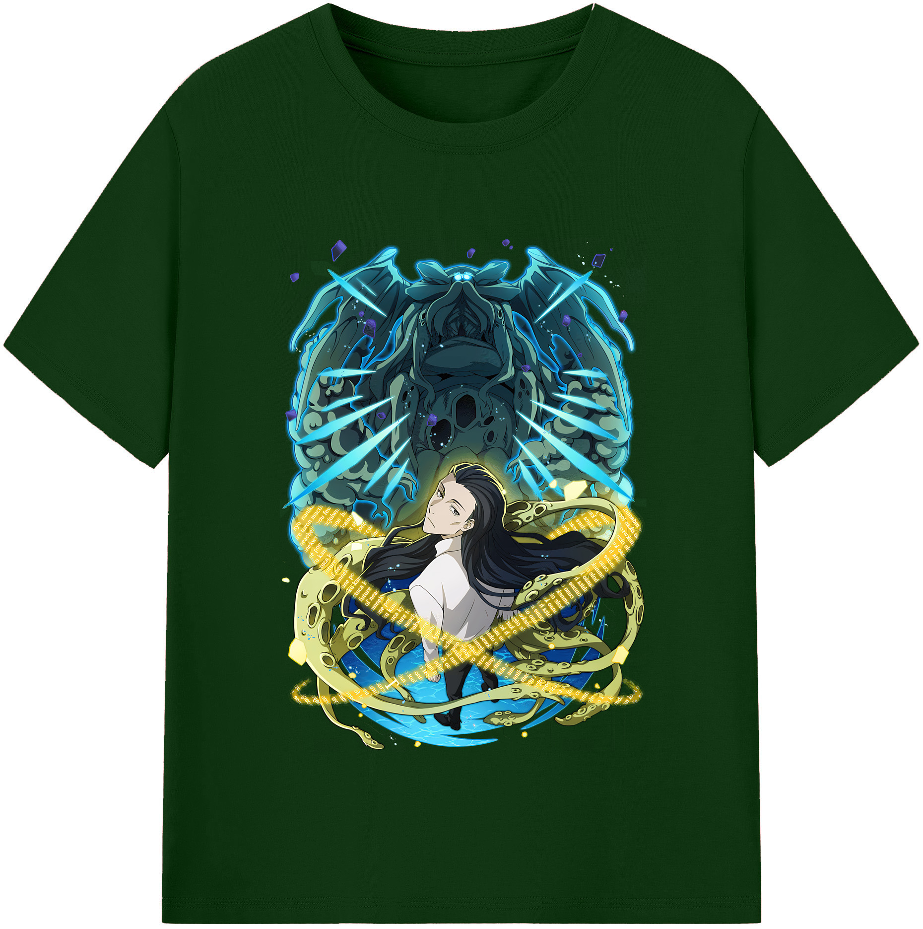 （画像用） 文豪ストレイドッグス Bungo Stray Dogs 綿100％半袖Tシャツ（フロントプリント）